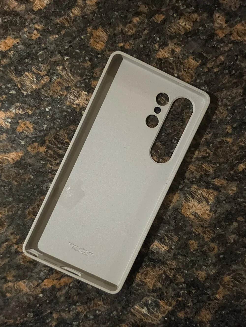 Galaxy S25 Ultra Grey Silicone Case